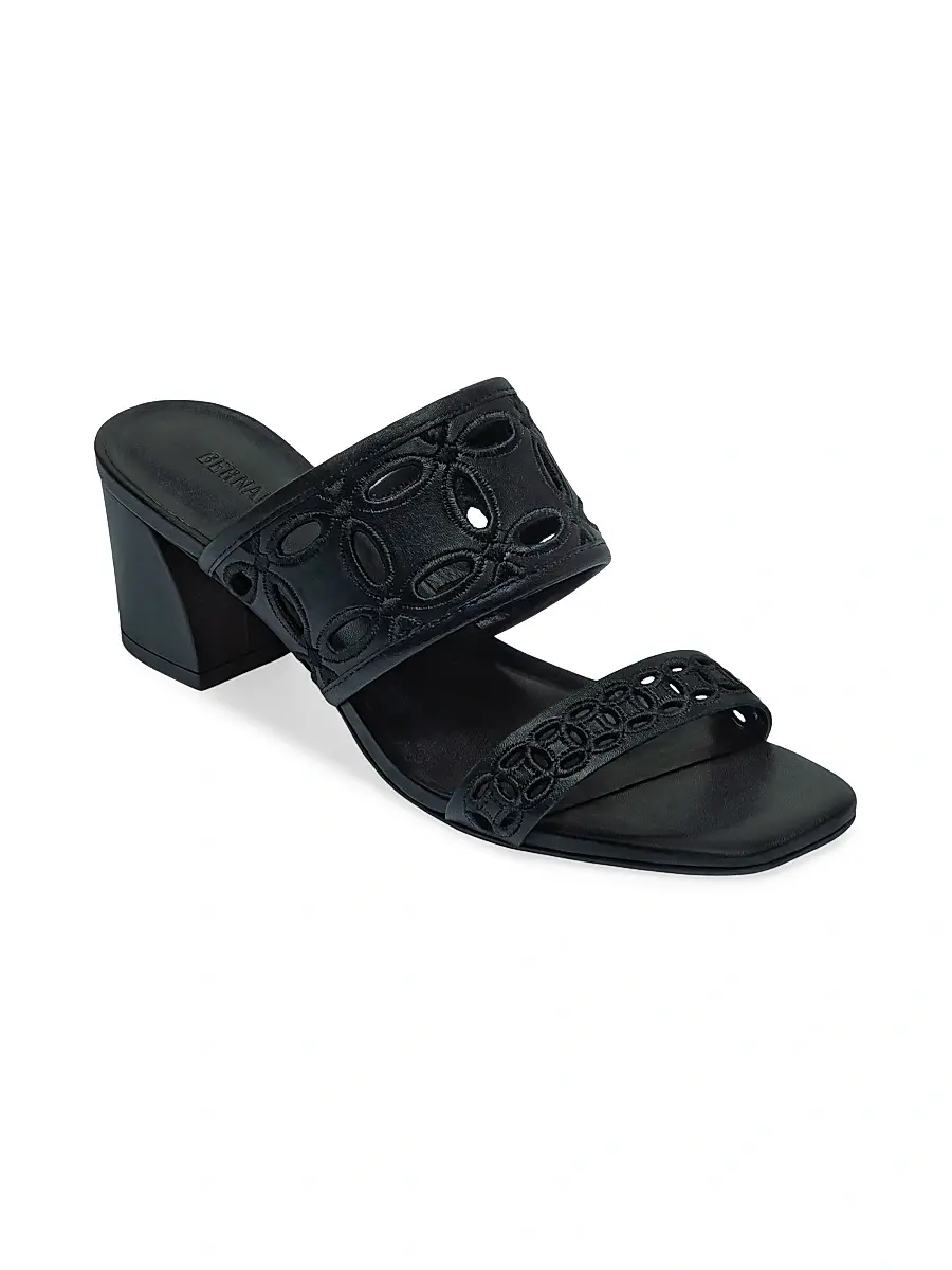 Bernardo Women's Gemma Heeled Mule Sandals | Thumbnail 2 Bernardo Women's Gemma Heeled Mule Sandals | Thumbnail 2