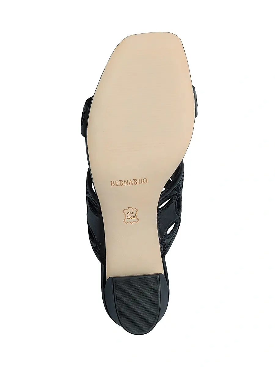 Bernardo Women's Gemma Heeled Mule Sandals | Thumbnail 4 Bernardo Women's Gemma Heeled Mule Sandals | Thumbnail 4