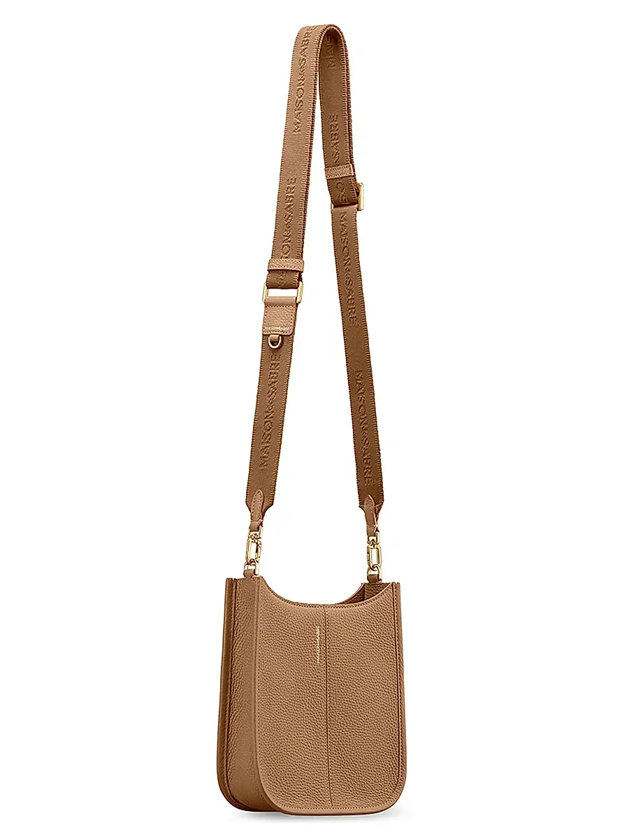 MAISON de SABRÉ Women's Mini Leather Saddle Bag | Thumbnail 5