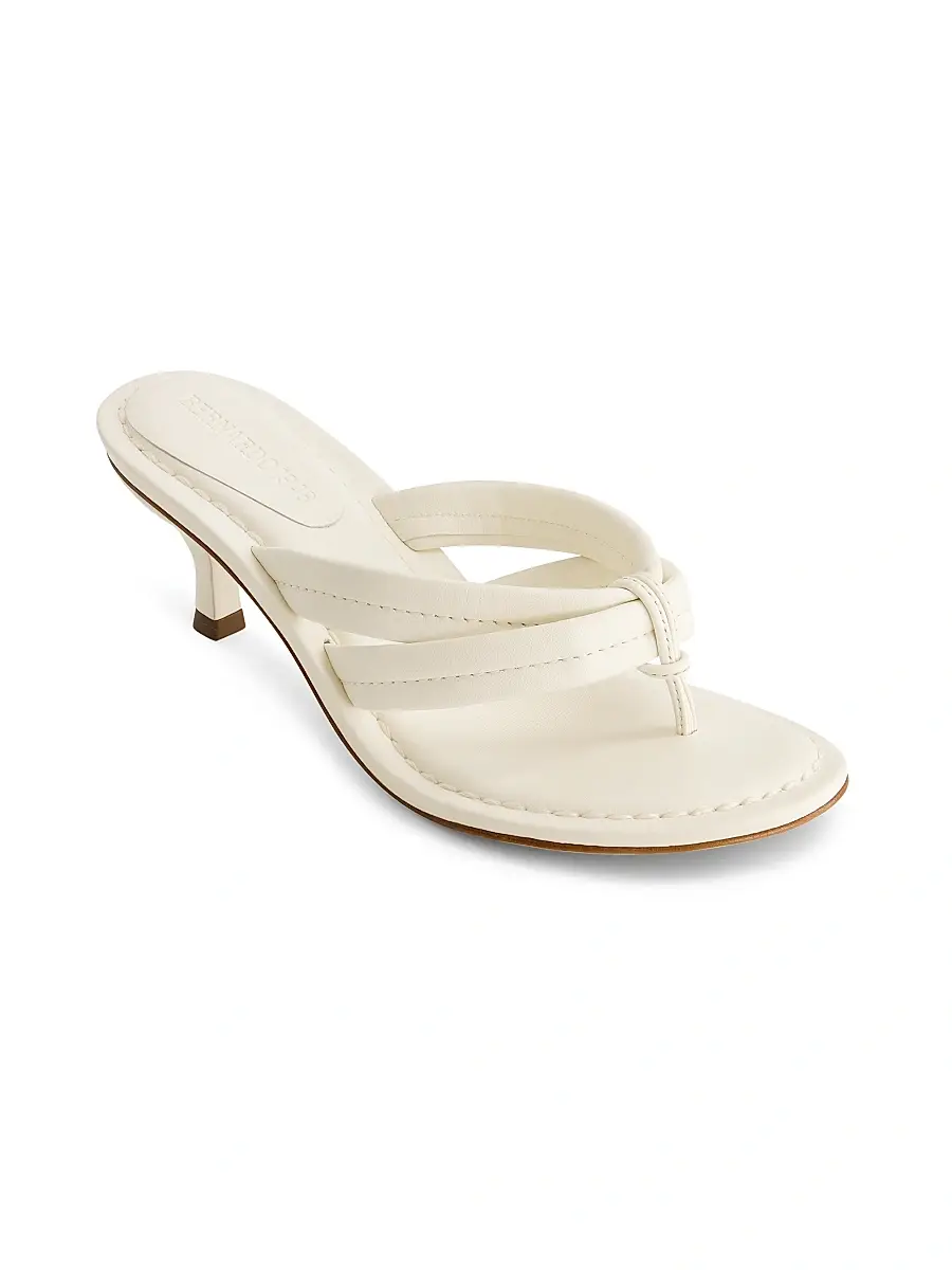 Bernardo 1946 Women's Miami 55MM Kitten Heel Sandals | Thumbnail 2 Bernardo 1946 Women's Miami 55MM Kitten Heel Sandals | Thumbnail 2