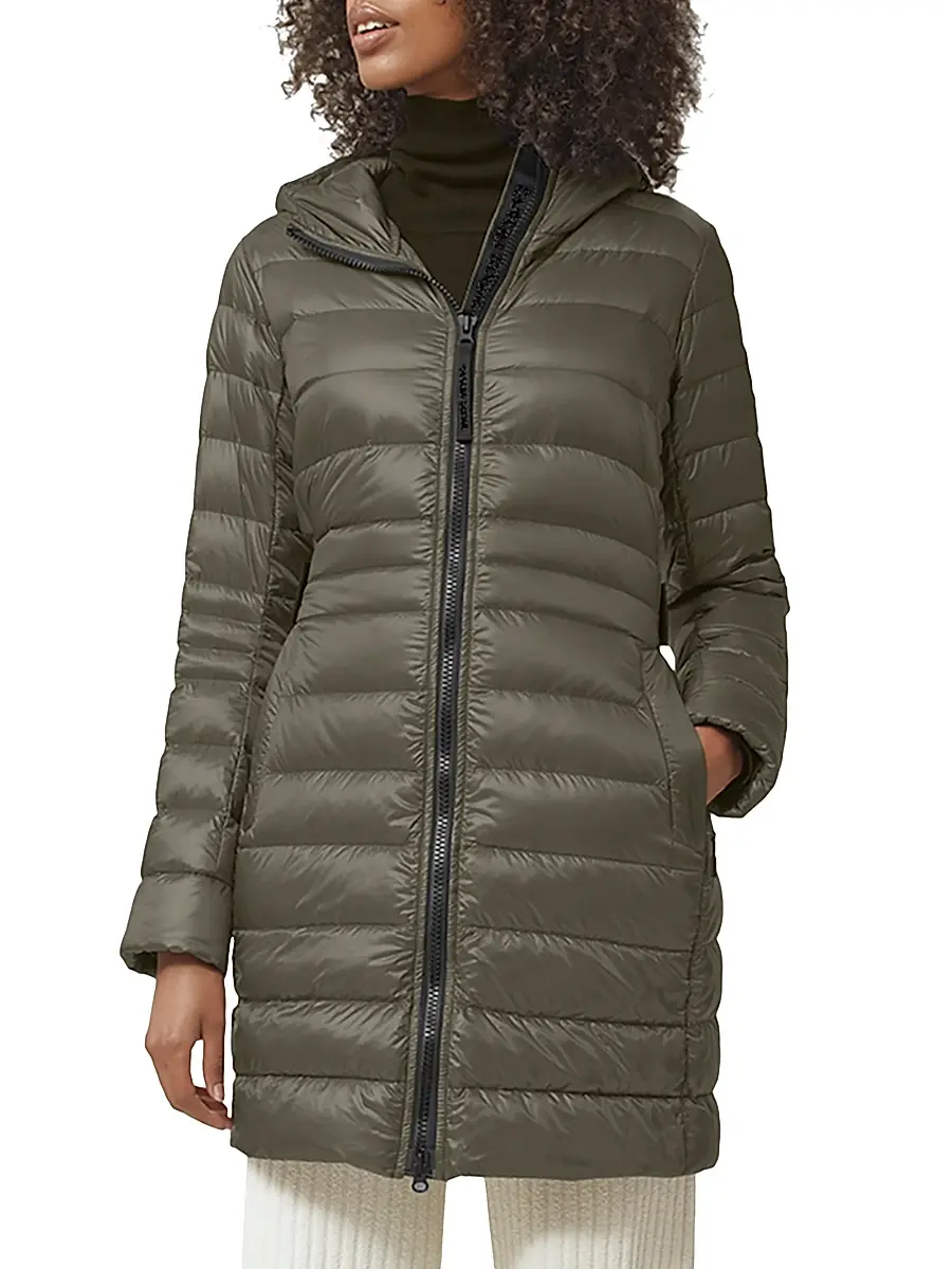 Canada Goose Women's Cypress Hooded Jacket - Smokey Sage | Thumbnail 3 Canada Goose Women's Cypress Hooded Jacket - Smokey Sage | Thumbnail 3