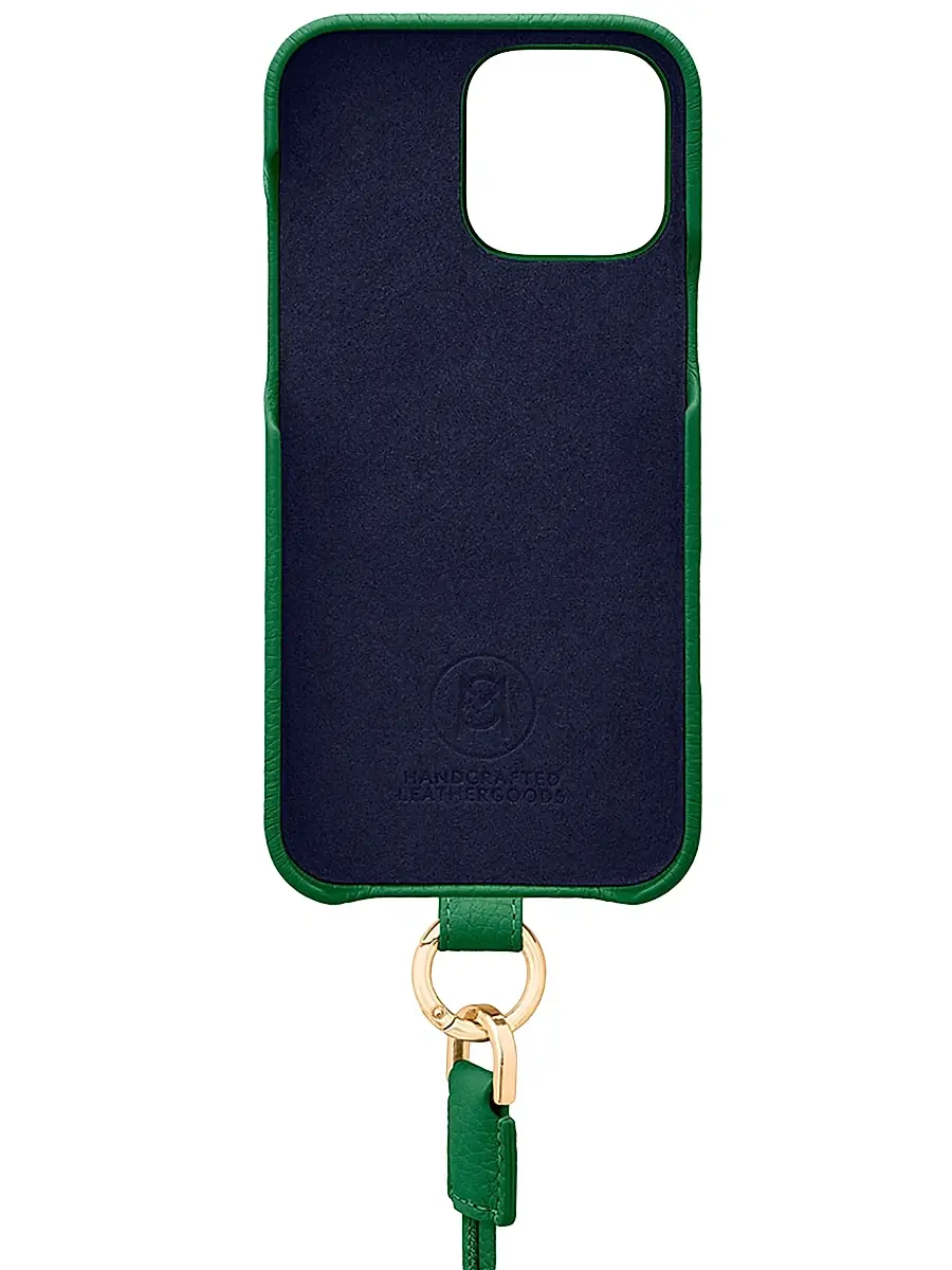 Maison de Sabre Sling Phone Case (iPhone 16 Pro) - Emerald Green | Thumbnail 5 Maison de Sabre Sling Phone Case (iPhone 16 Pro) - Emerald Green | Thumbnail 5
