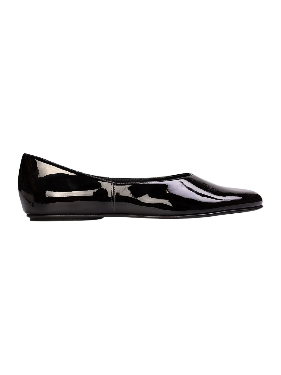 Black Suede Studio Women's Ezra Ballet Flats