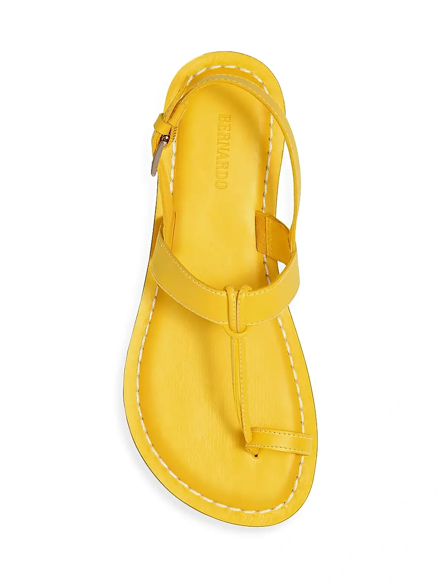 Bernardo Women's Maverick 2 Leather Toe Ring Sandals | Thumbnail 3 Bernardo Women's Maverick 2 Leather Toe Ring Sandals | Thumbnail 3