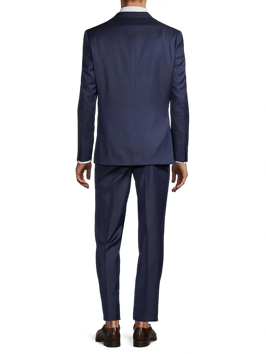 Saks Fifth Avenue Men's COLLECTION Woven Wool Suit | Thumbnail 5 Saks Fifth Avenue Men's COLLECTION Woven Wool Suit | Thumbnail 5
