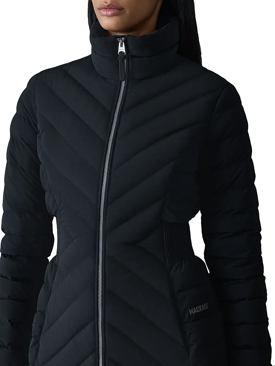 Mackage Women's Lyris Shearling-Trim Down Coat | Thumbnail 5