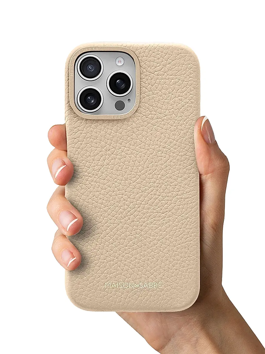 MAISON de SABRÉ Leather Phone Case (iPhone 16 Pro) | Thumbnail 5 MAISON de SABRÉ Leather Phone Case (iPhone 16 Pro) | Thumbnail 5