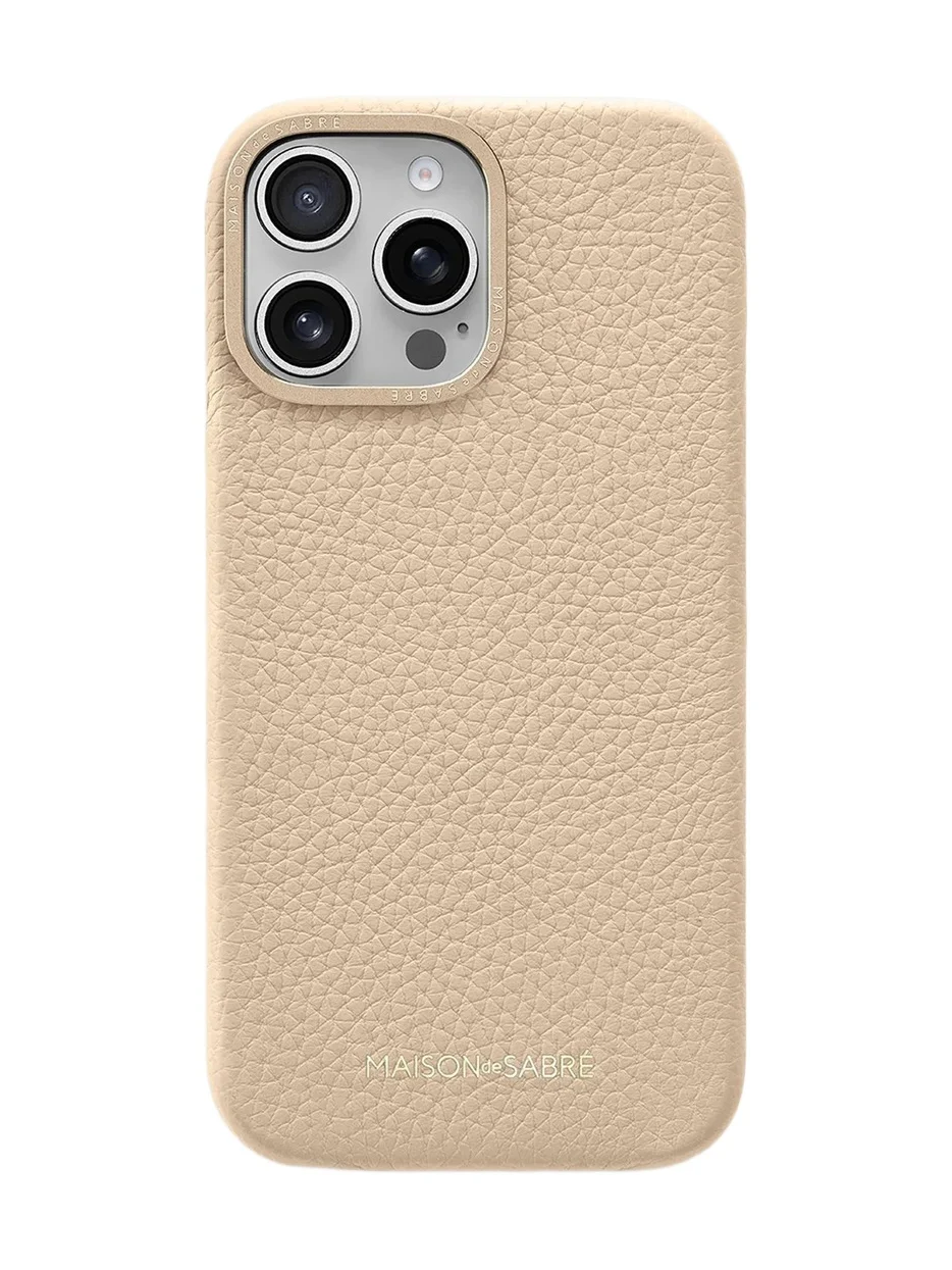 MAISON de SABRÉ Leather Phone Case (iPhone 16 Pro)