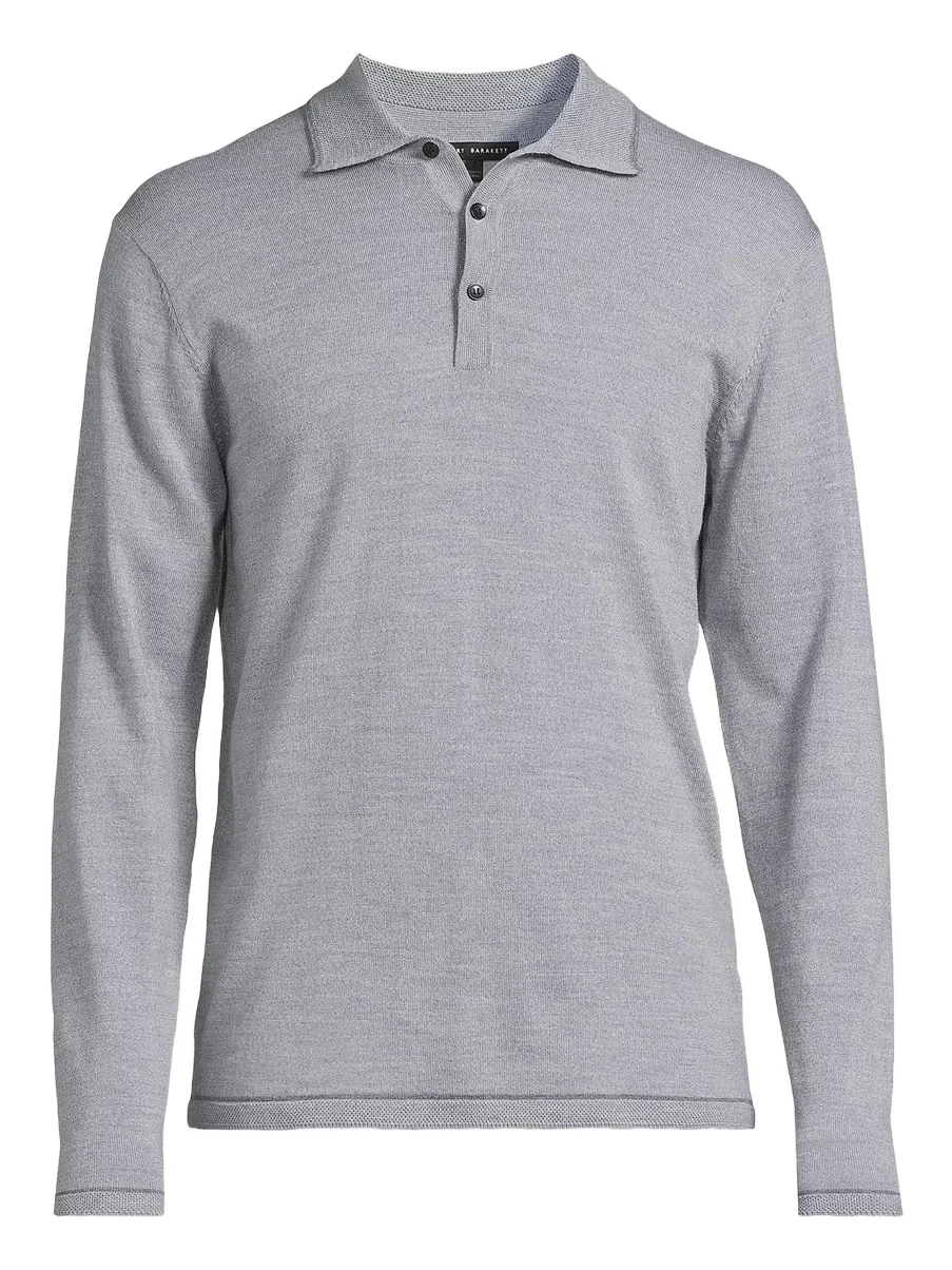 Robert Barakett Men's Roman Polo Sweater