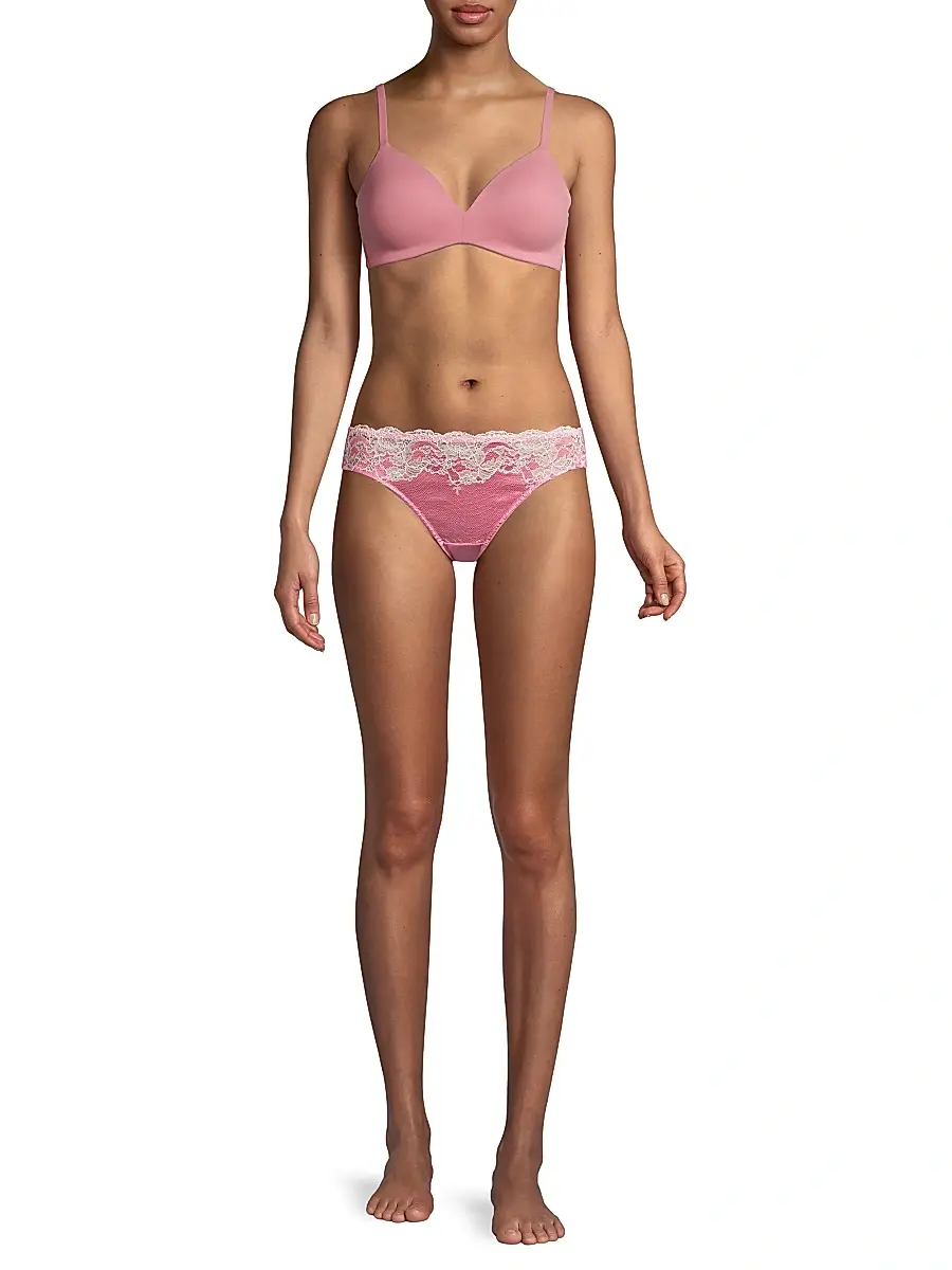 Wacoal Women's How Perfect WireFree Contour T-Shirt Bra | Thumbnail 2