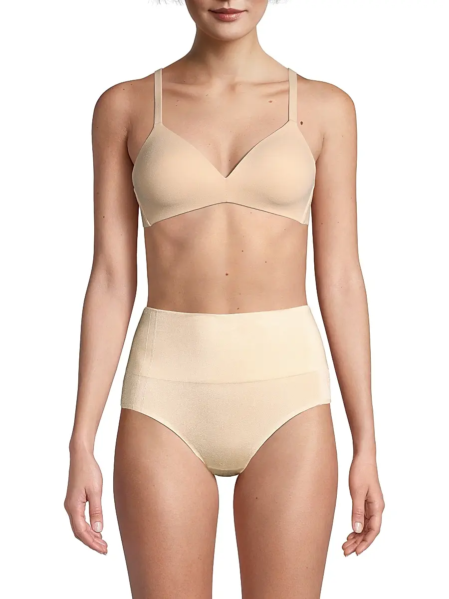 Wacoal Women's How Perfect WireFree Contour T-Shirt Bra | Thumbnail 3