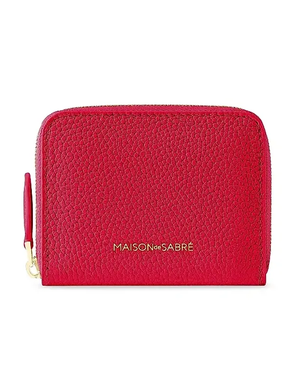 Women's Small Leather Zipped Wallet Women's Small Leather Zipped Wallet