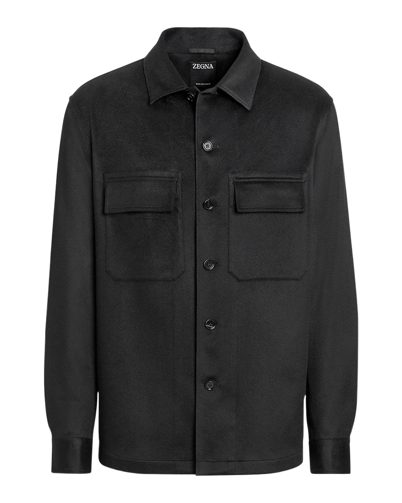 Zegna Men's Cashmere Overshirt