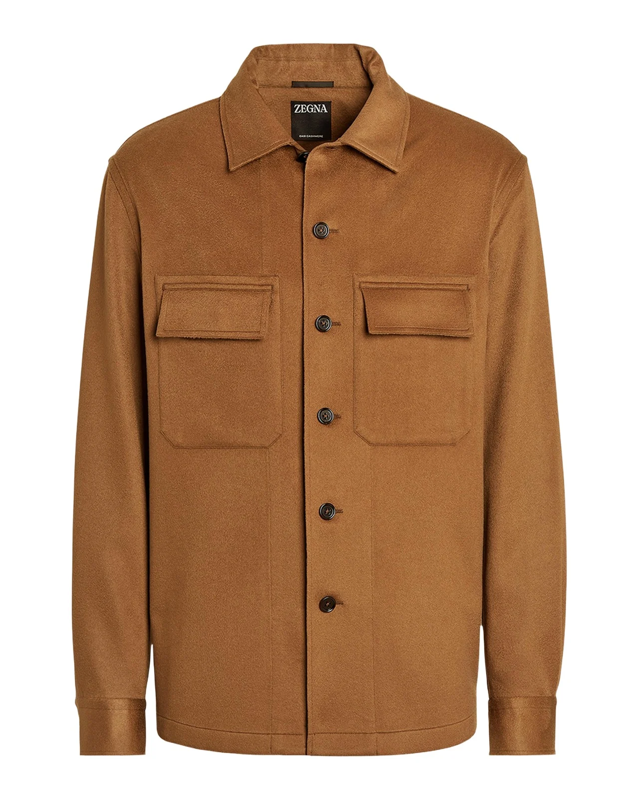 Zegna Men's Cashmere Overshirt