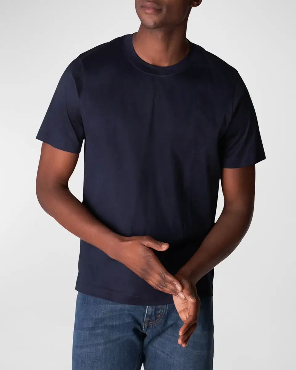 Eton Men's Filo di Scozia T-Shirt | Thumbnail 2