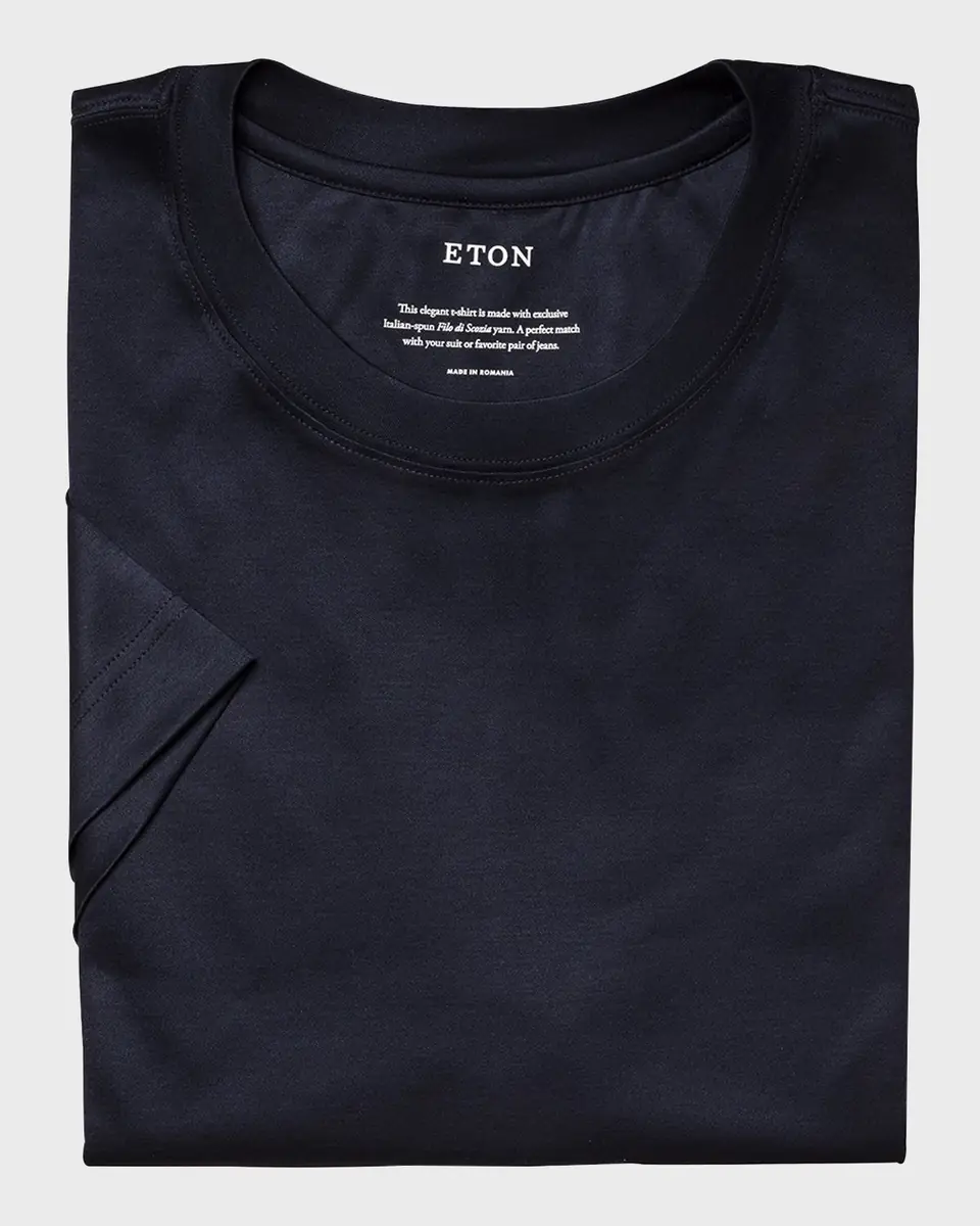 Eton Men's Filo di Scozia T-Shirt | Thumbnail 5