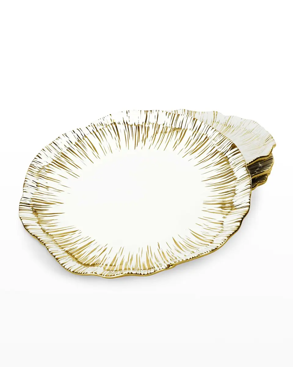 Michael Aram Porcelain Anemone Salad Plates, Set of 4 | Thumbnail 4 Michael Aram Porcelain Anemone Salad Plates, Set of 4 | Thumbnail 4