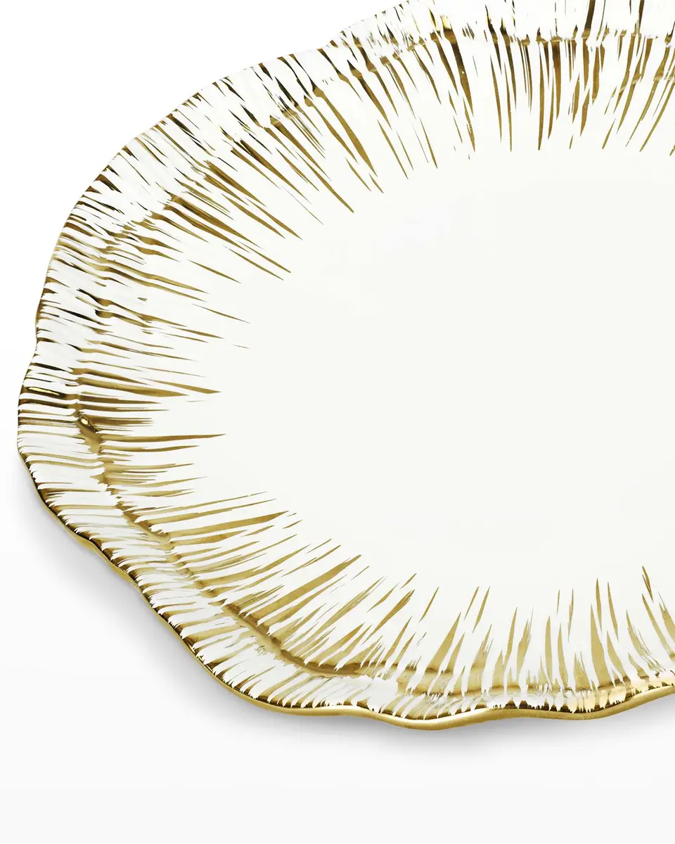 Michael Aram Porcelain Anemone Salad Plates, Set of 4 | Thumbnail 5 Michael Aram Porcelain Anemone Salad Plates, Set of 4 | Thumbnail 5
