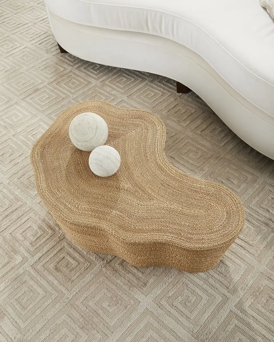 Arteriors Meadow Abaca Cocktail Table | Thumbnail 2