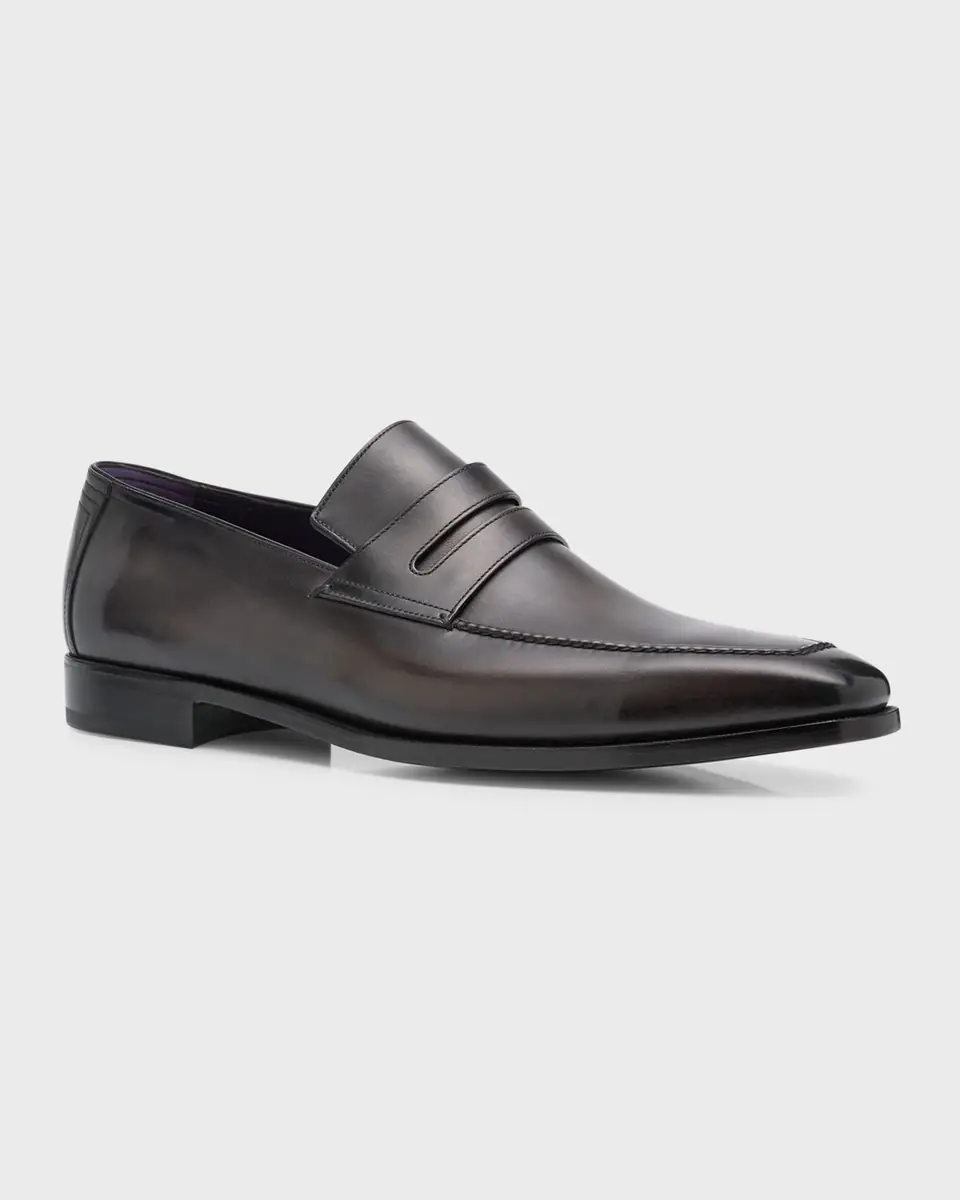 Berluti Men's Andy Demesure Leather Loafers | Thumbnail 3