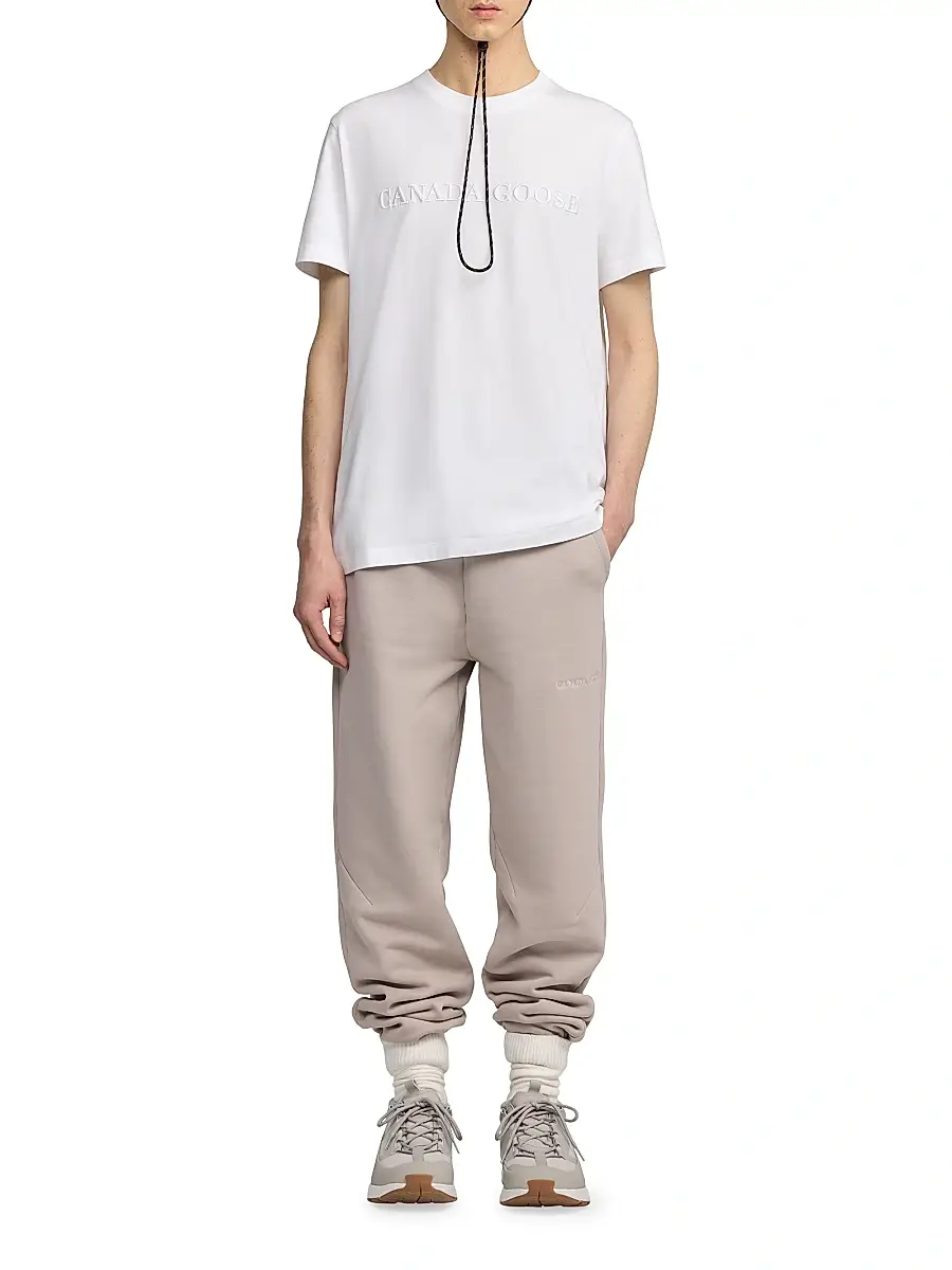 Canada Goose Men's Emersen Embroidered Cotton T-Shirt | Thumbnail 2 Canada Goose Men's Emersen Embroidered Cotton T-Shirt | Thumbnail 2