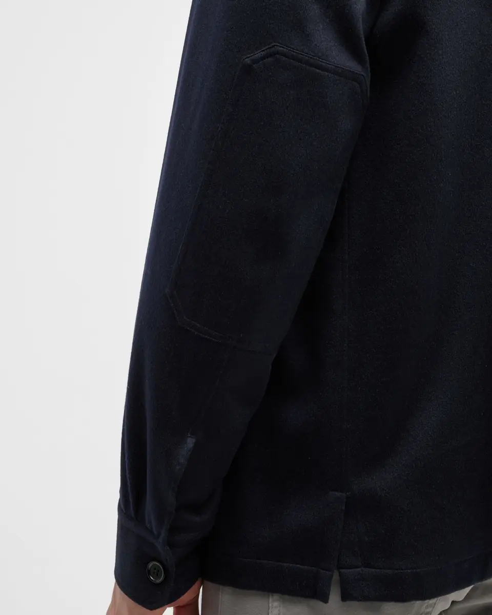 ZEGNA Men's Cashmere Overshirt | Thumbnail 6 ZEGNA Men's Cashmere Overshirt | Thumbnail 6