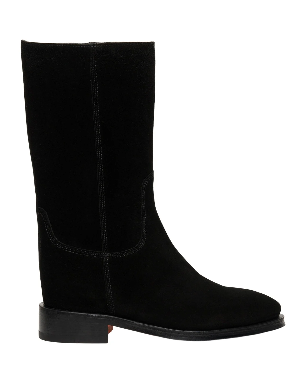 Fleeces Suede Mid-Calf Boots Fleeces Suede Mid-Calf Boots