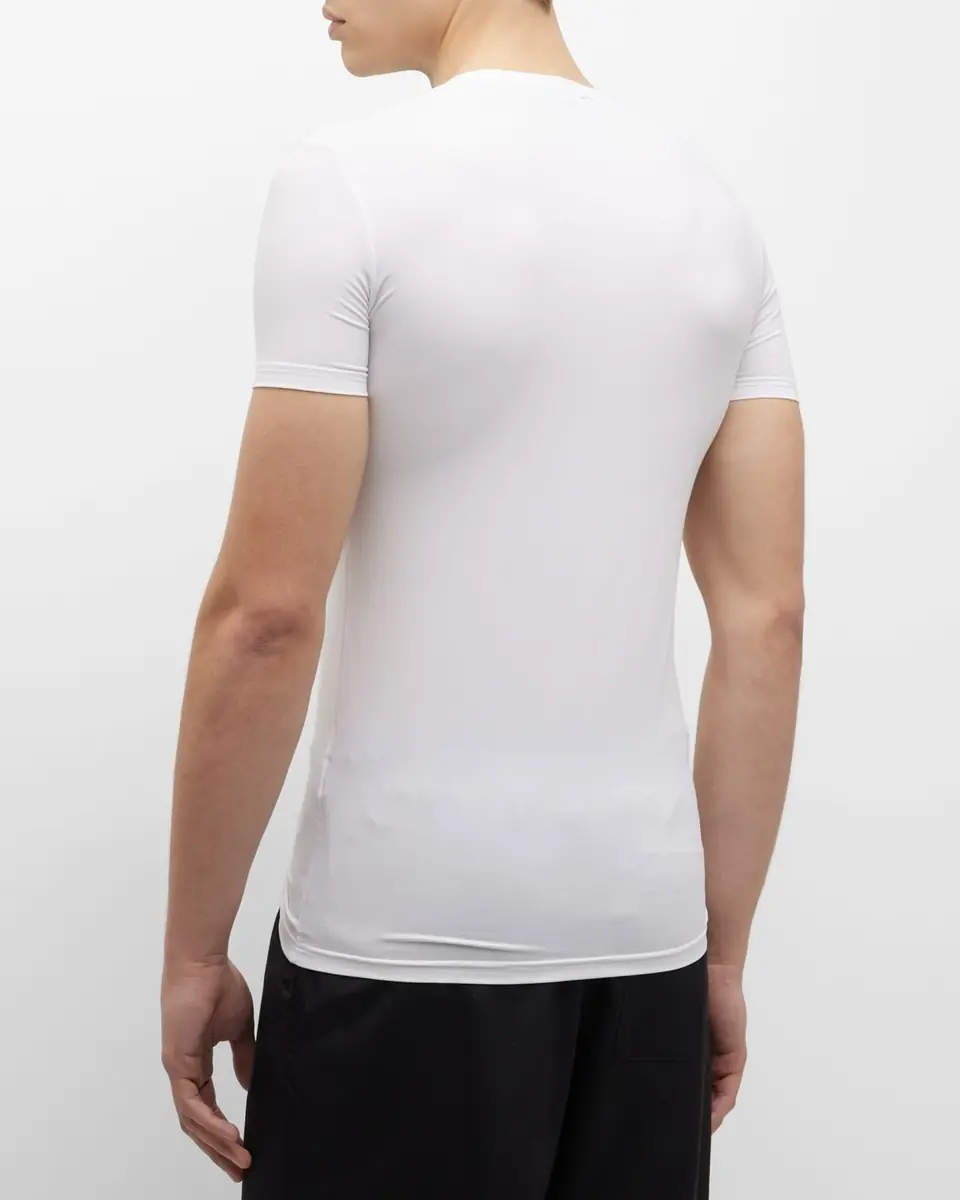 ZEGNA Men's Slim Fit Micromodal Crewneck T-Shirt | Thumbnail 2