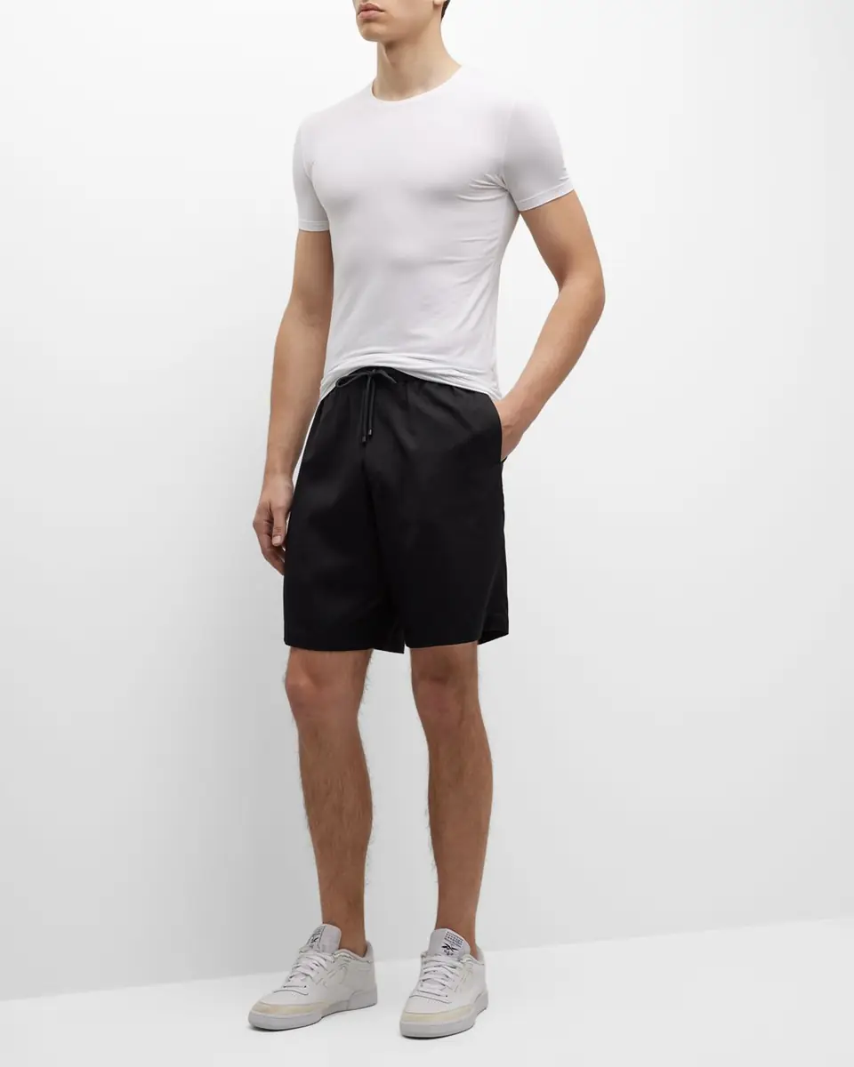 ZEGNA Men's Slim Fit Micromodal Crewneck T-Shirt | Thumbnail 3
