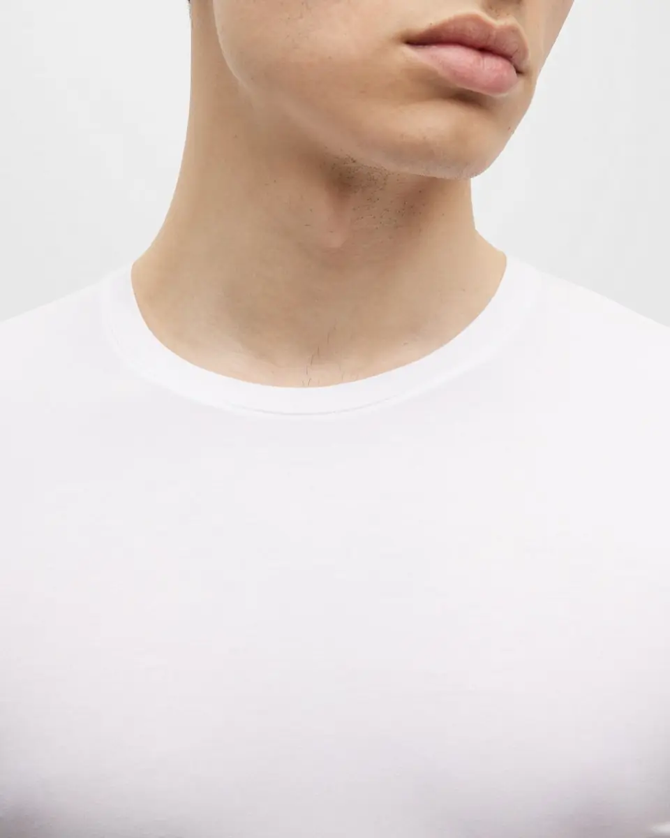 ZEGNA Men's Slim Fit Micromodal Crewneck T-Shirt | Thumbnail 5