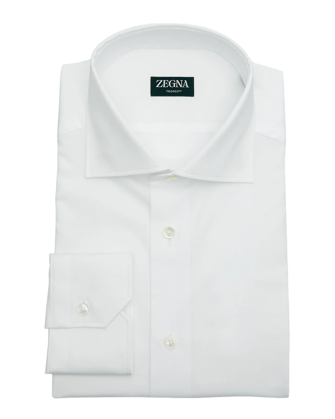 Zegna Men's Trofeo Cotton Dress Shirt