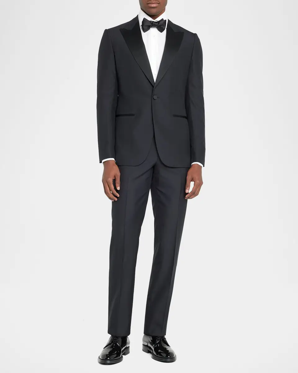 Zegna Men's Sartorial Wool and Silk Tuxedo | Thumbnail 2 Zegna Men's Sartorial Wool and Silk Tuxedo | Thumbnail 2