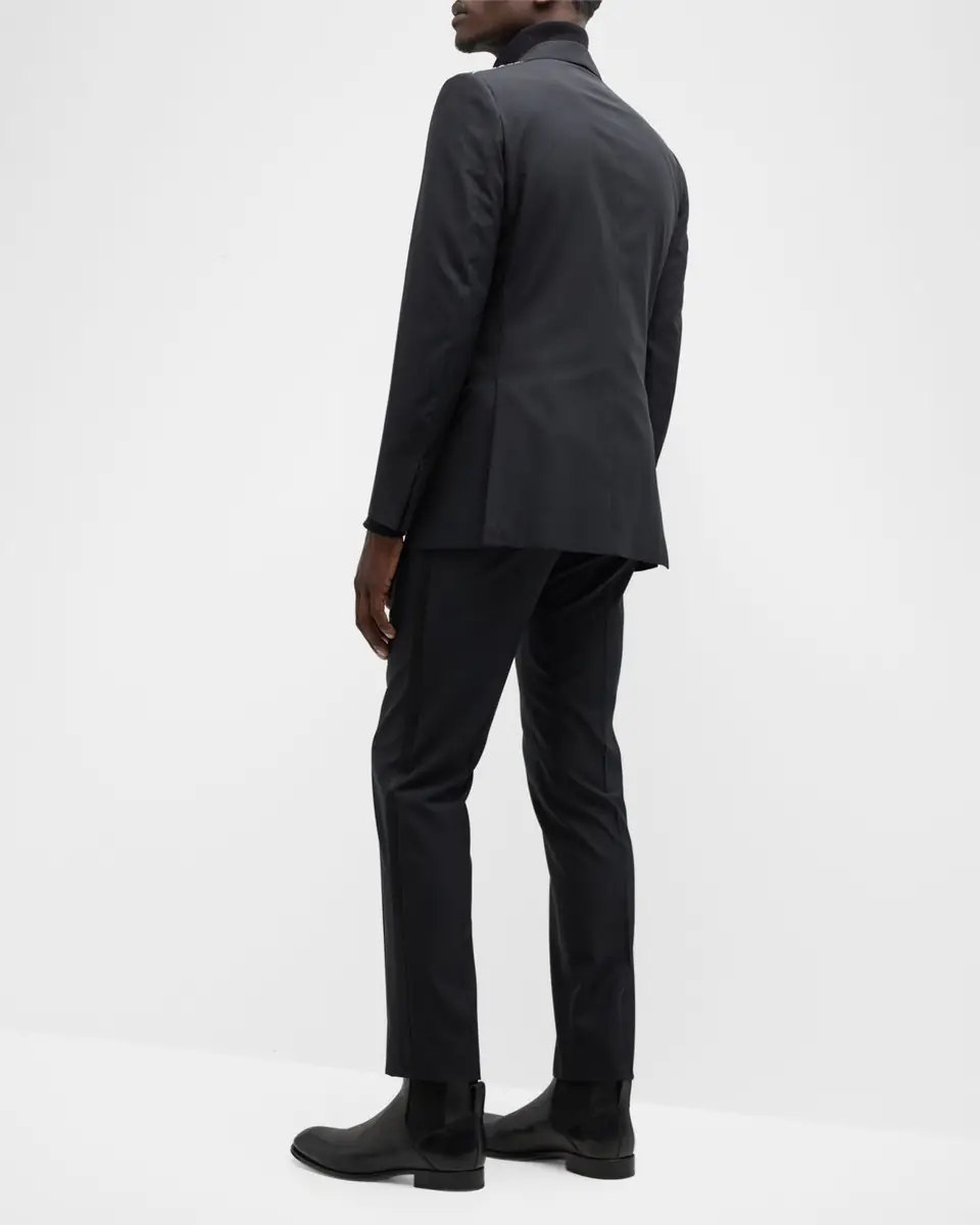 Zegna Men's Sartorial Wool and Silk Tuxedo | Thumbnail 3 Zegna Men's Sartorial Wool and Silk Tuxedo | Thumbnail 3