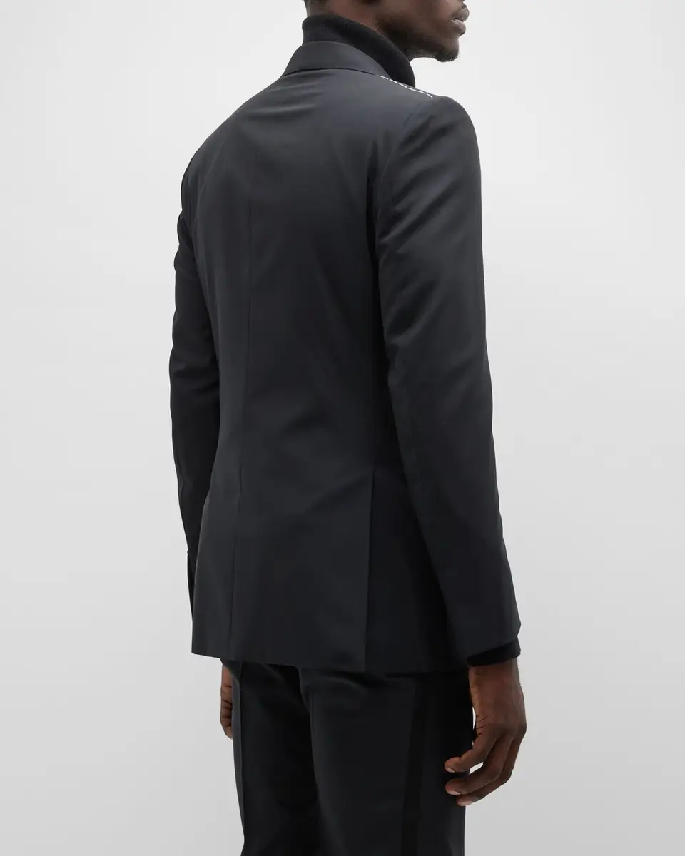 Zegna Men's Sartorial Wool and Silk Tuxedo | Thumbnail 5 Zegna Men's Sartorial Wool and Silk Tuxedo | Thumbnail 5