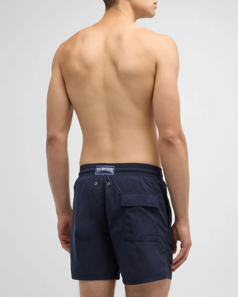 Vilebrequin Men's Solid Swim Shorts | Thumbnail 4 Vilebrequin Men's Solid Swim Shorts | Thumbnail 4