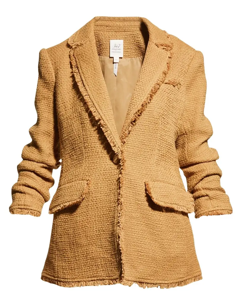 Cinq à Sept Khloe Boucle Blazer | Image 1 Cinq à Sept Khloe Boucle Blazer | Image 1