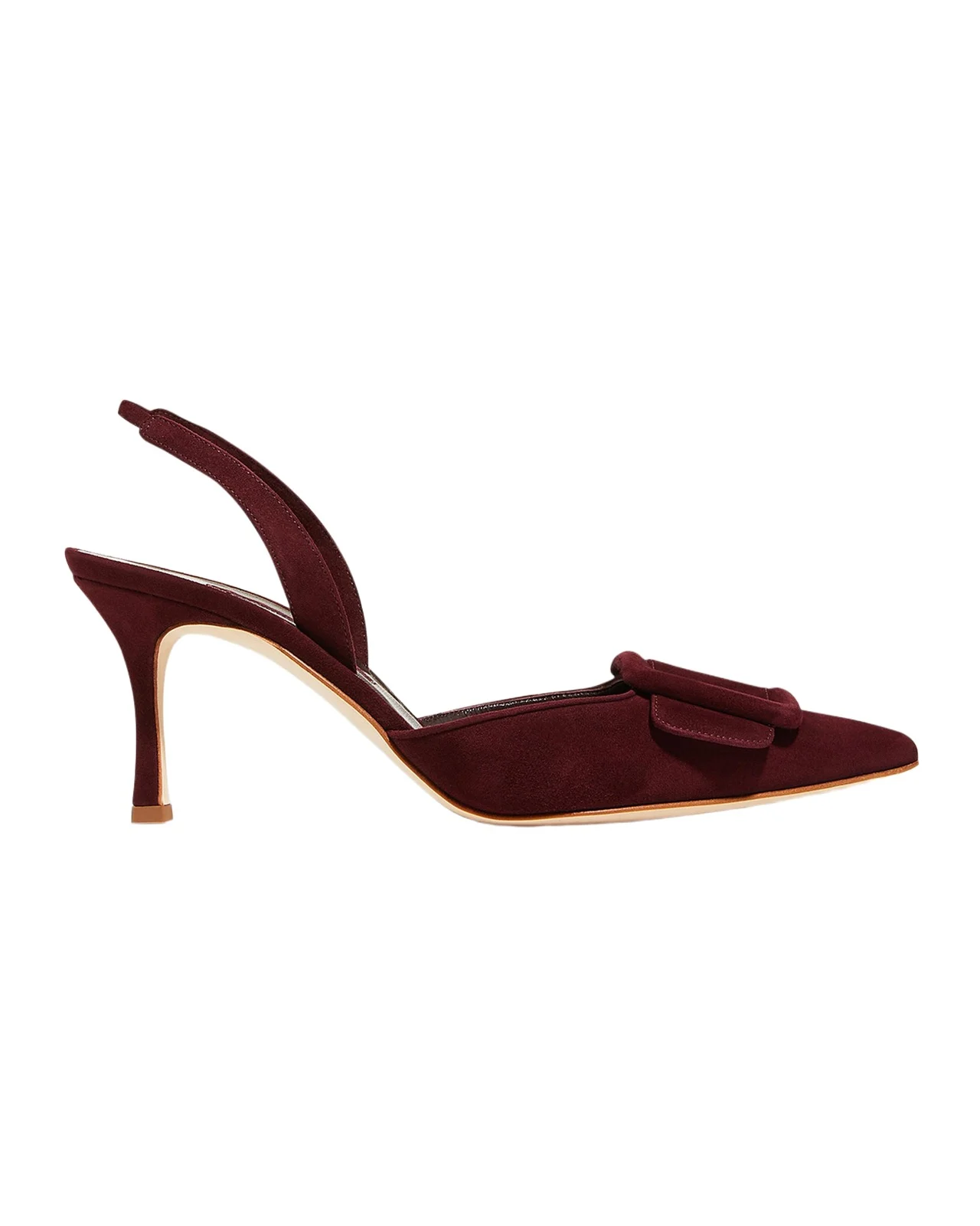 Maysli Suede Buckle Halter Pumps Maysli Suede Buckle Halter Pumps