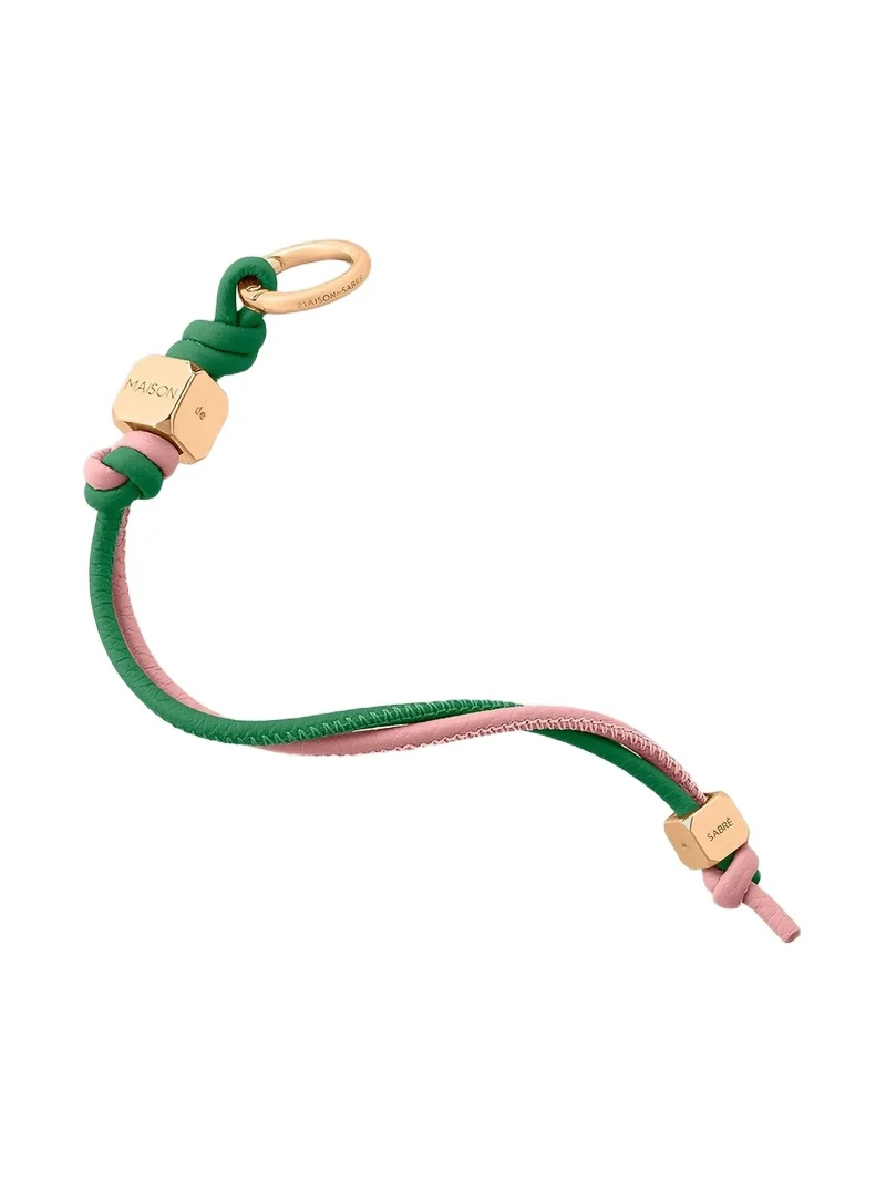Women's Leather Wristlet Charm