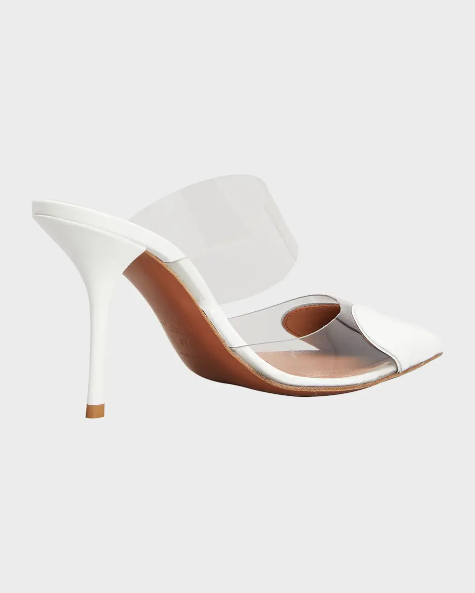ALAÏA Coeur Clear Cap-Toe Mule Pumps | Thumbnail 3 ALAÏA Coeur Clear Cap-Toe Mule Pumps | Thumbnail 3