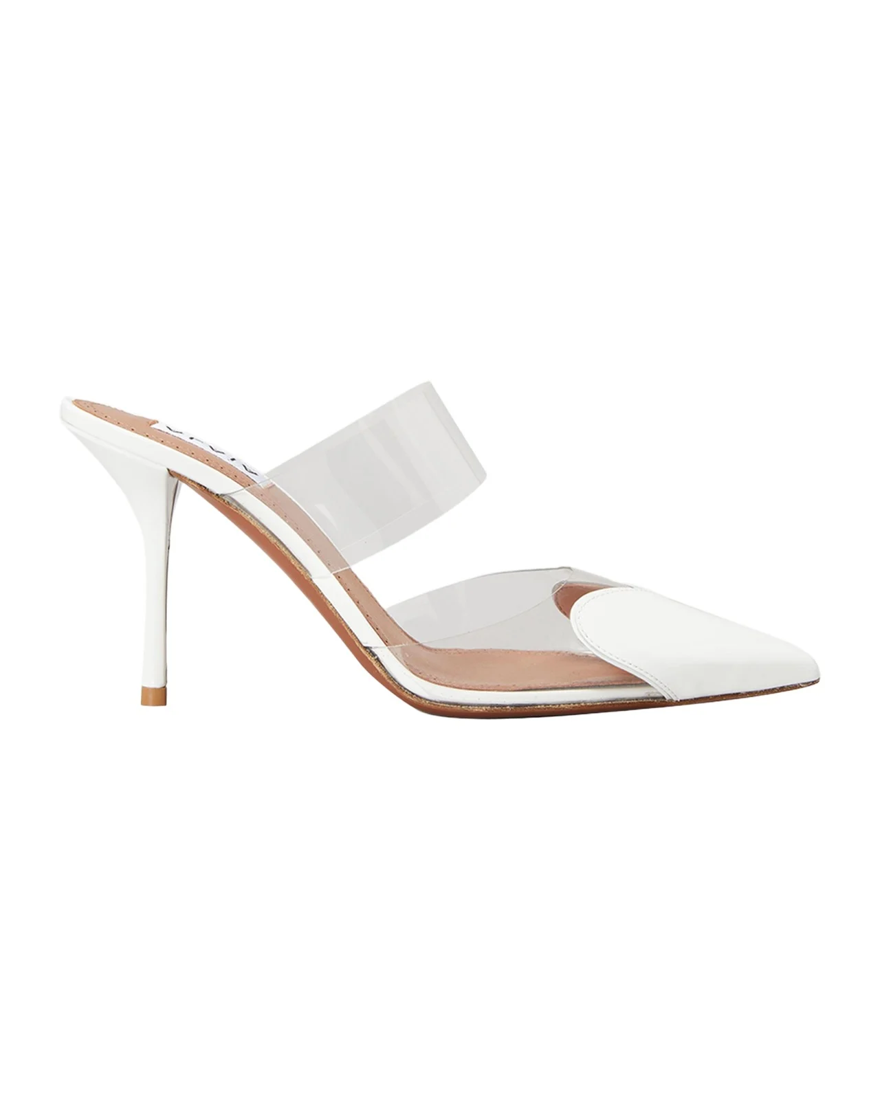 Coeur Clear Cap-Toe Mule Pumps Coeur Clear Cap-Toe Mule Pumps