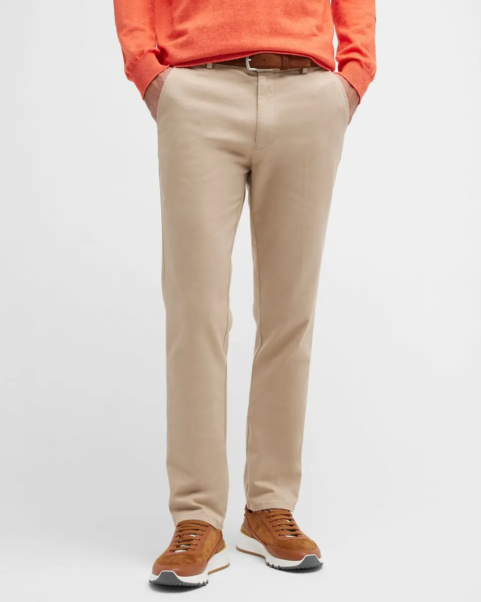 Peter Millar Men's Pilot Flat Front Trousers | Thumbnail 3 Peter Millar Men's Pilot Flat Front Trousers | Thumbnail 3