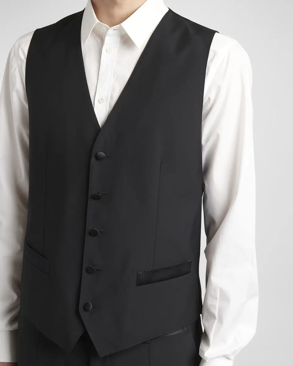 Dolce & Gabbana Men's Martini Two-Piece Tuxedo with Vest | Thumbnail 5 Dolce & Gabbana Men's Martini Two-Piece Tuxedo with Vest | Thumbnail 5