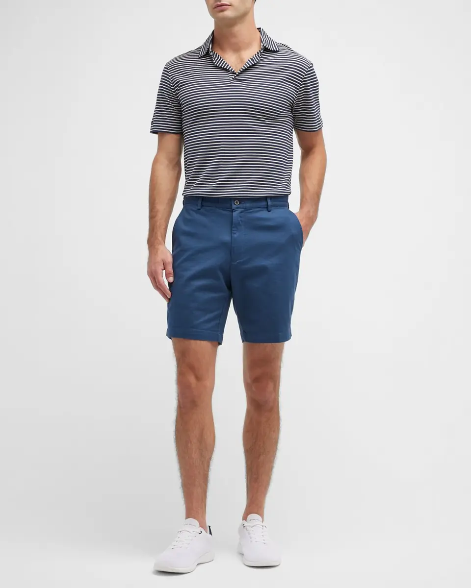 Peter Millar Men's Pilot Flat Front Shorts | Thumbnail 3 Peter Millar Men's Pilot Flat Front Shorts | Thumbnail 3