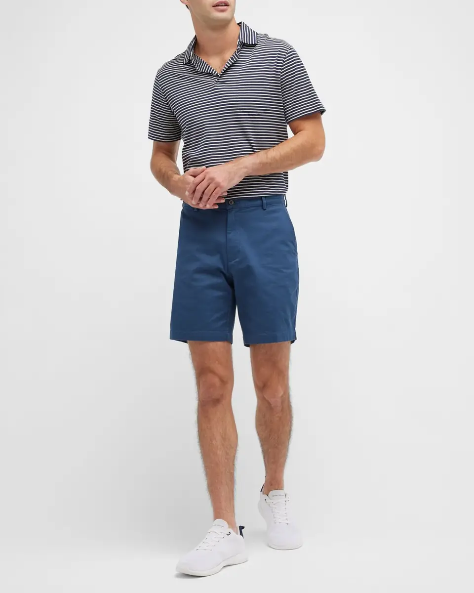 Peter Millar Men's Pilot Flat Front Shorts | Thumbnail 6 Peter Millar Men's Pilot Flat Front Shorts | Thumbnail 6