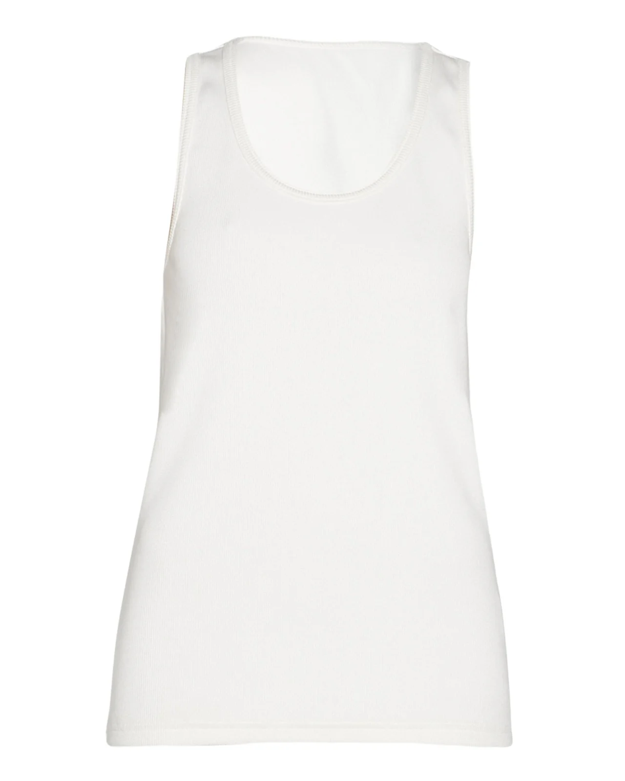 Dry Stretch Cotton Ribbed Tank Top Dry Stretch Cotton Ribbed Tank Top