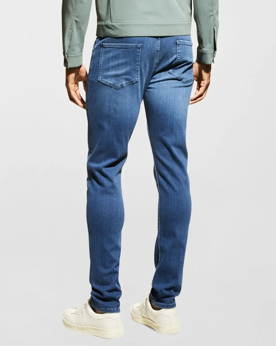 7 For All Mankind Men's Slimmy Taper Skinny Jeans | Thumbnail 3