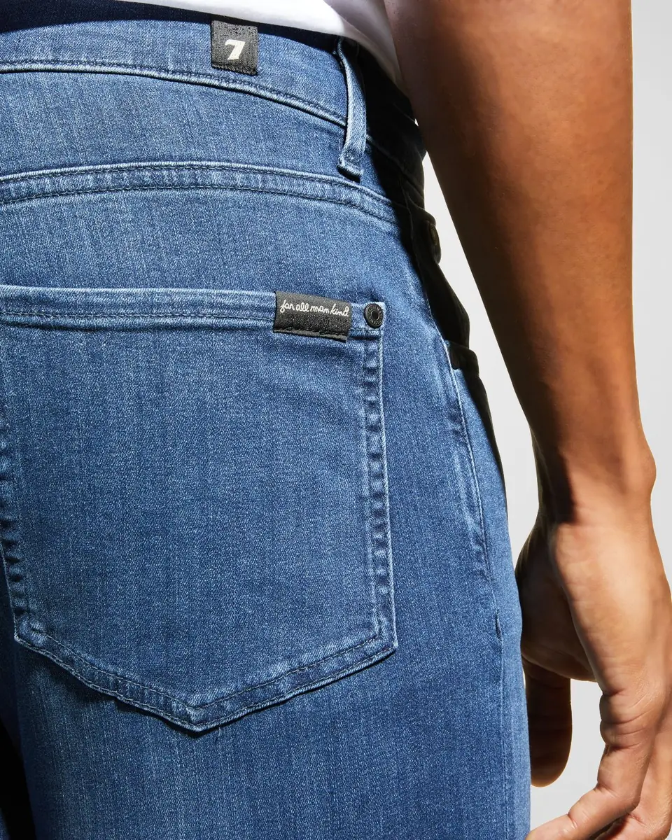 7 For All Mankind Men's Slimmy Taper Skinny Jeans | Thumbnail 7