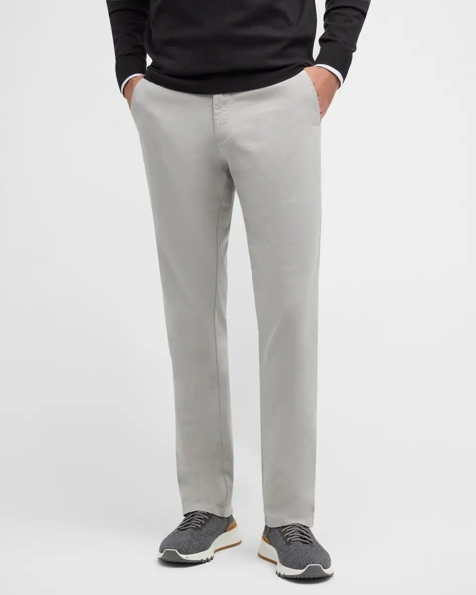 Peter Millar Men's Pilot Flat Front Trousers | Thumbnail 3 Peter Millar Men's Pilot Flat Front Trousers | Thumbnail 3