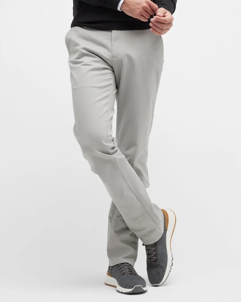 Peter Millar Men's Pilot Flat Front Trousers | Thumbnail 6 Peter Millar Men's Pilot Flat Front Trousers | Thumbnail 6