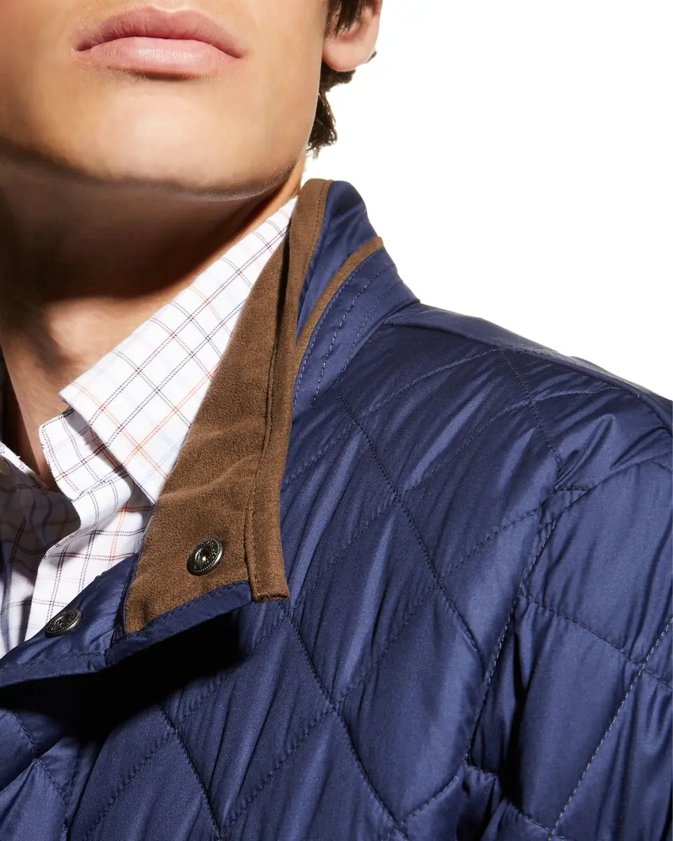 Peter Millar Men's Suffolk Quilted Travel Coat | Thumbnail 5
